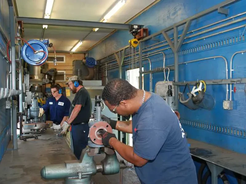 On-site valve repair