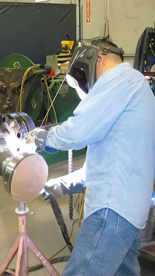 Industrial welding services